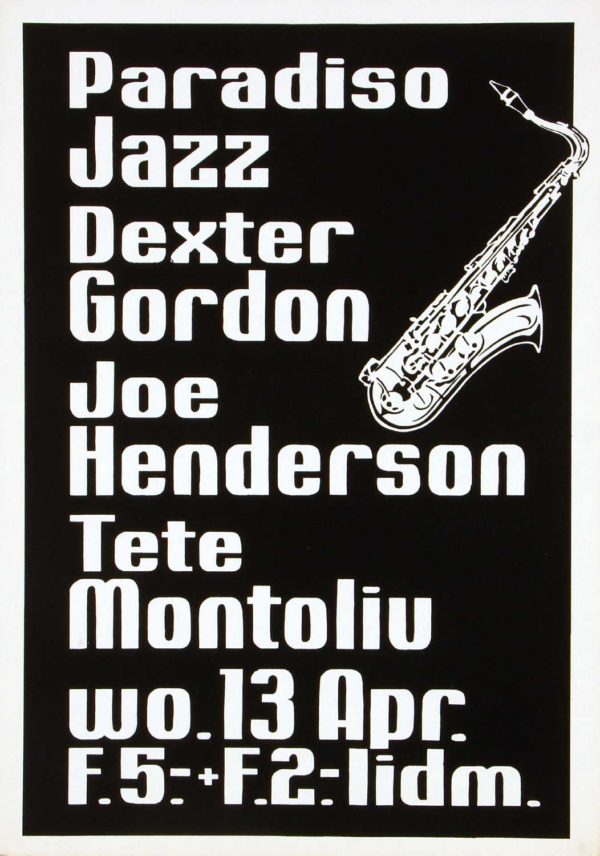Jazz - Dexter Gordon - Joe Henderson - 13 april 1977