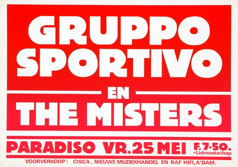 Gruppo Sportivo - 25 mei 1979