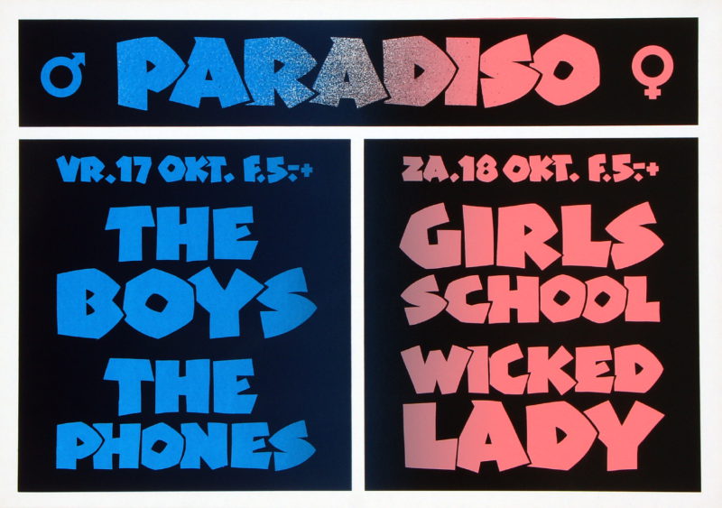 The Boys / The Phones / Girlsschool / Wicked Lady - oktober 1980