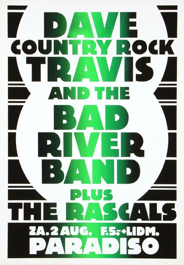 Dave Travis & Bad River Band - 2 augustus 1980