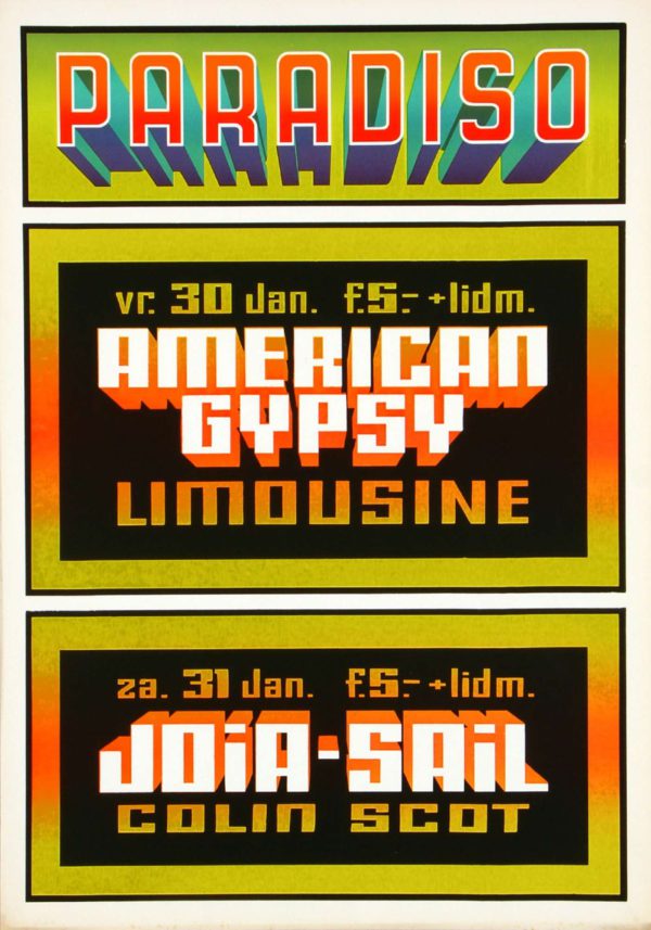 American Gypsy / Joia Sail / Limousine / Colin Scot - 30 & 31 januari 1975