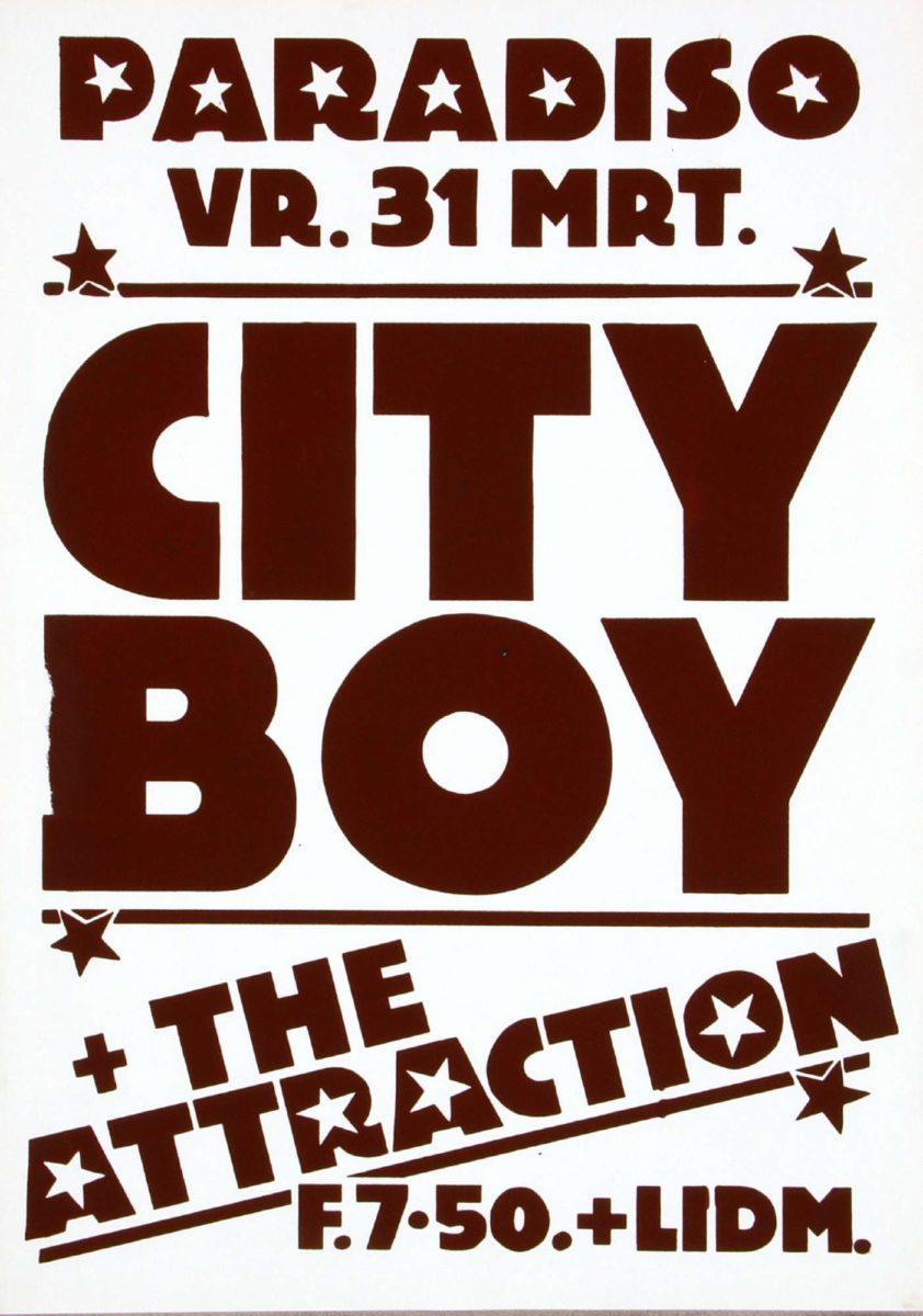 City Boy / The Attraction - 31 maart 1978
