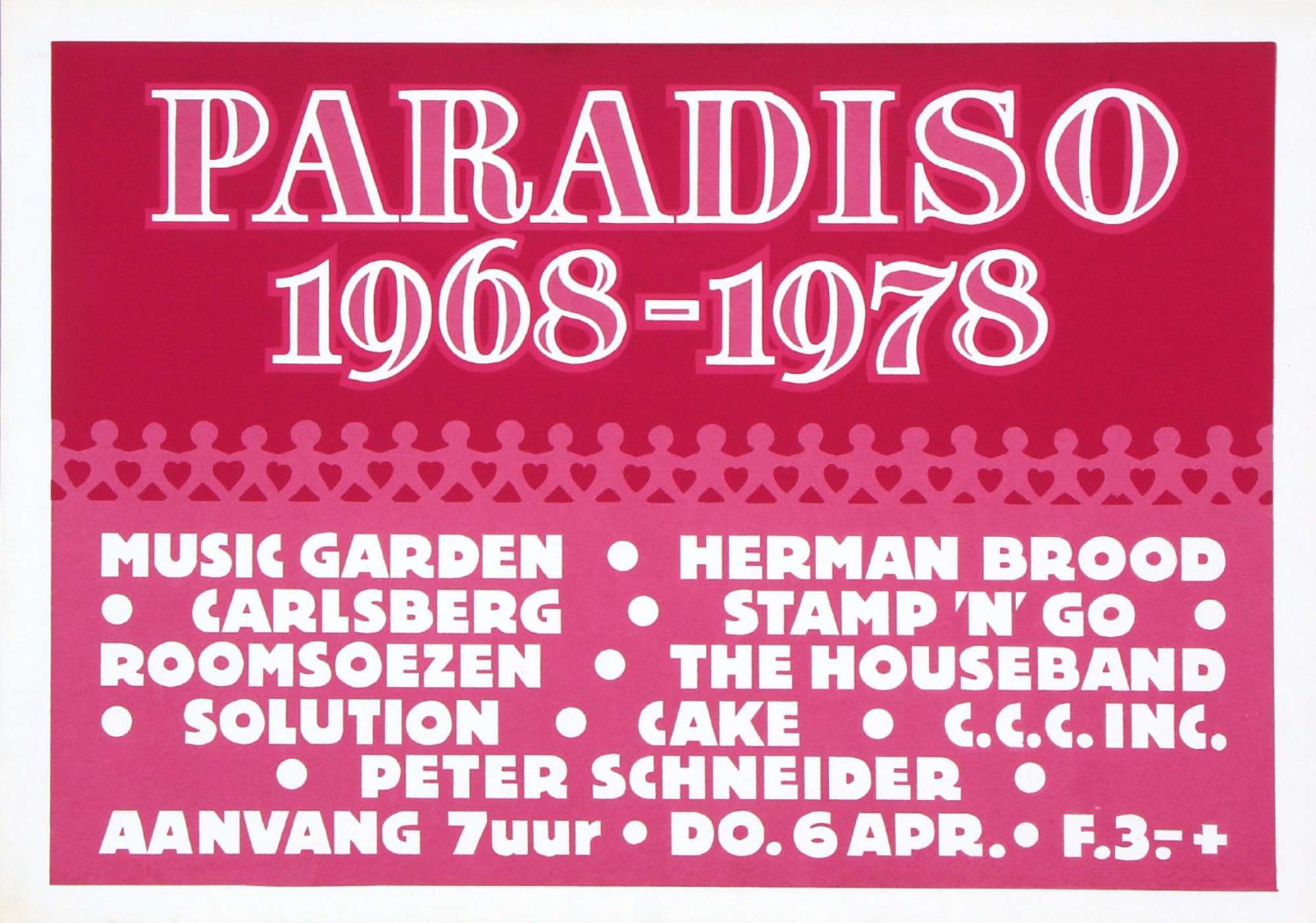 Herman Brood / C.C.C. Inc. / Solution / Cake - 6 april 1978