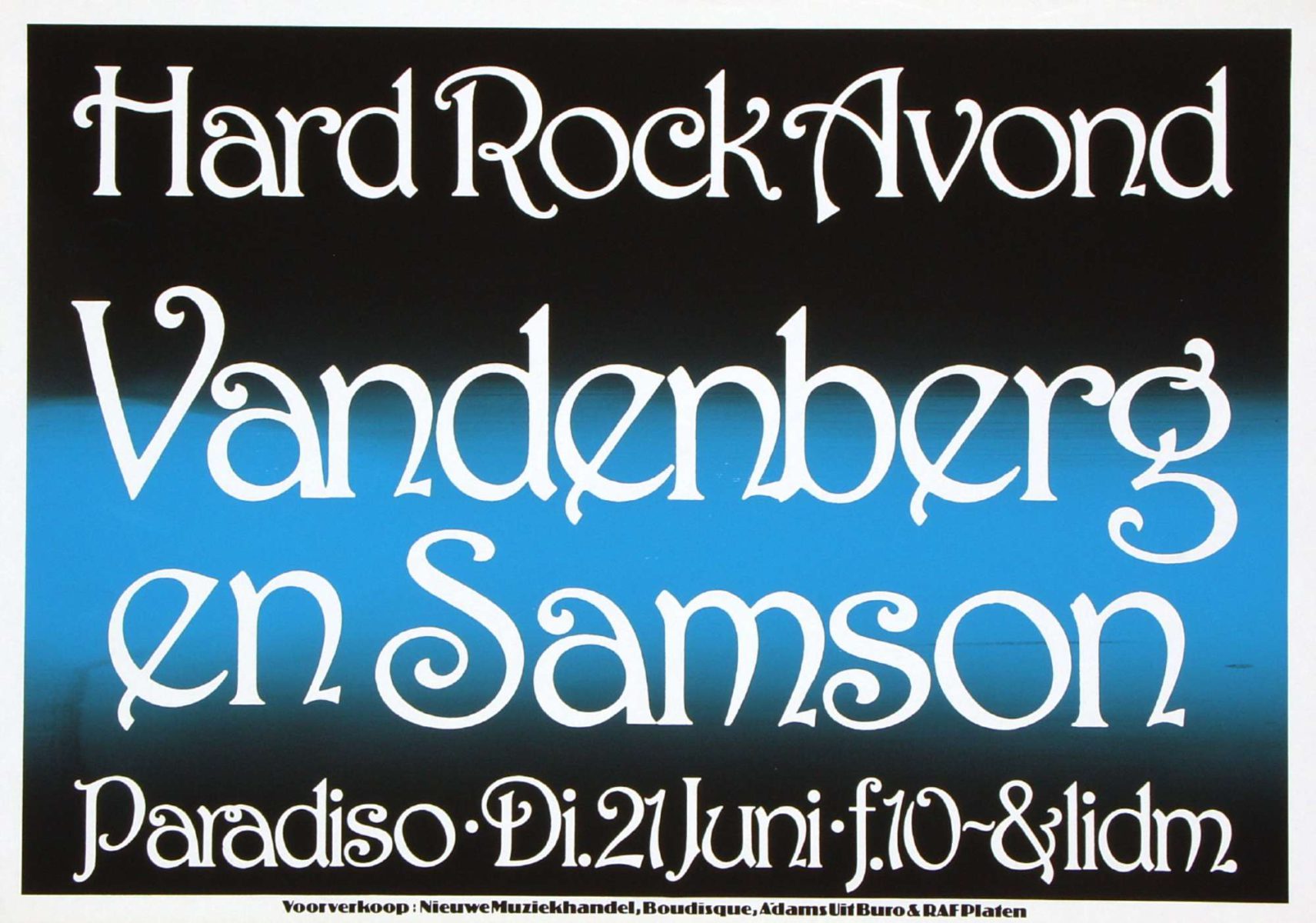 Vandenberg & Samson - 21 juni 1983