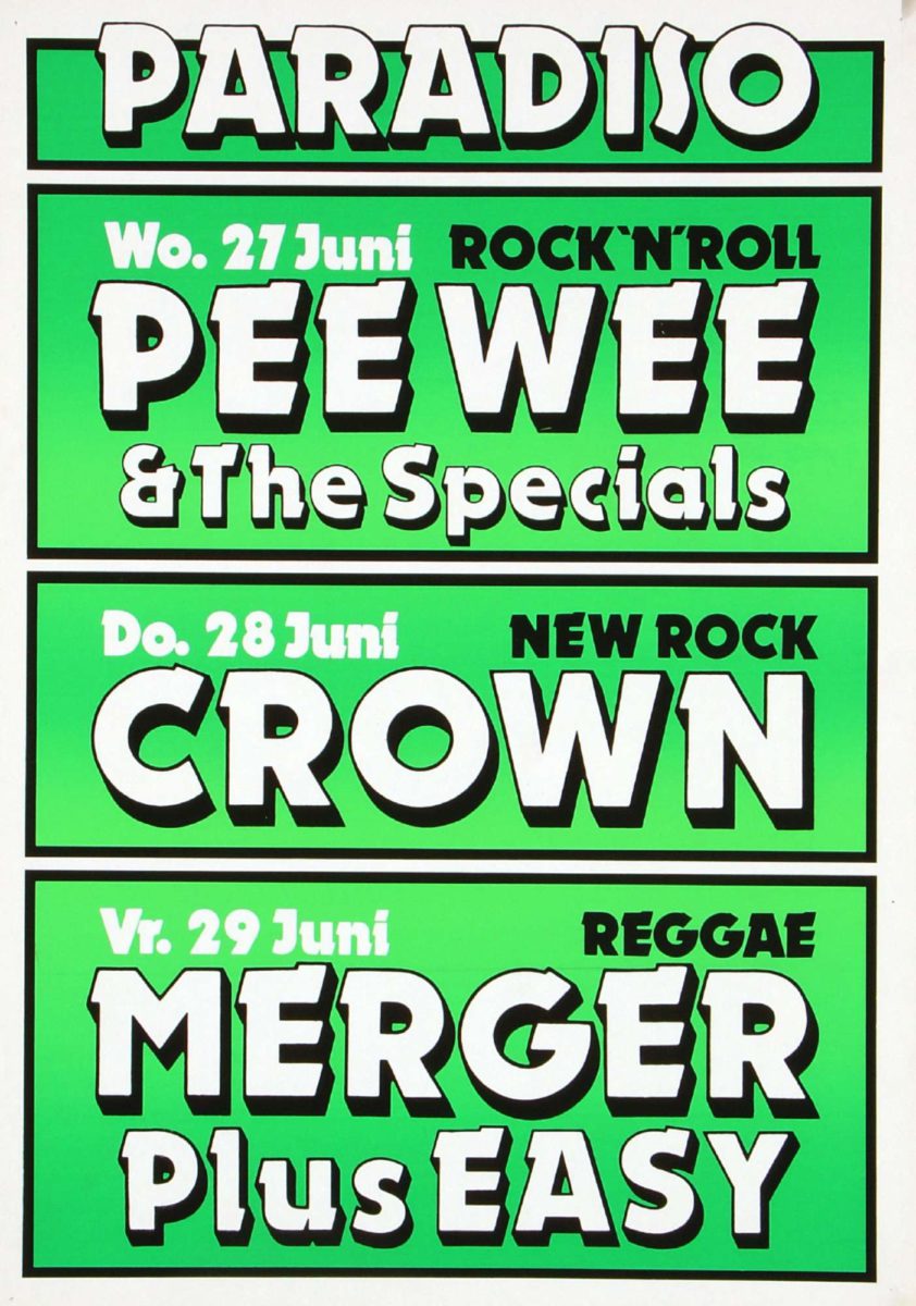 Pee Wee / Crown / Merger - juni 1979