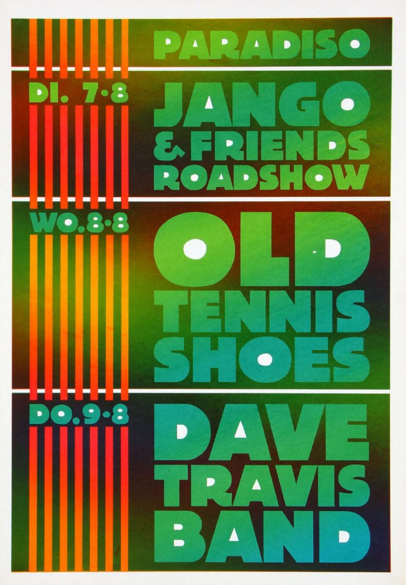 Jango / Old Tennis Shoes / Dave Travis Band - augustus 1979