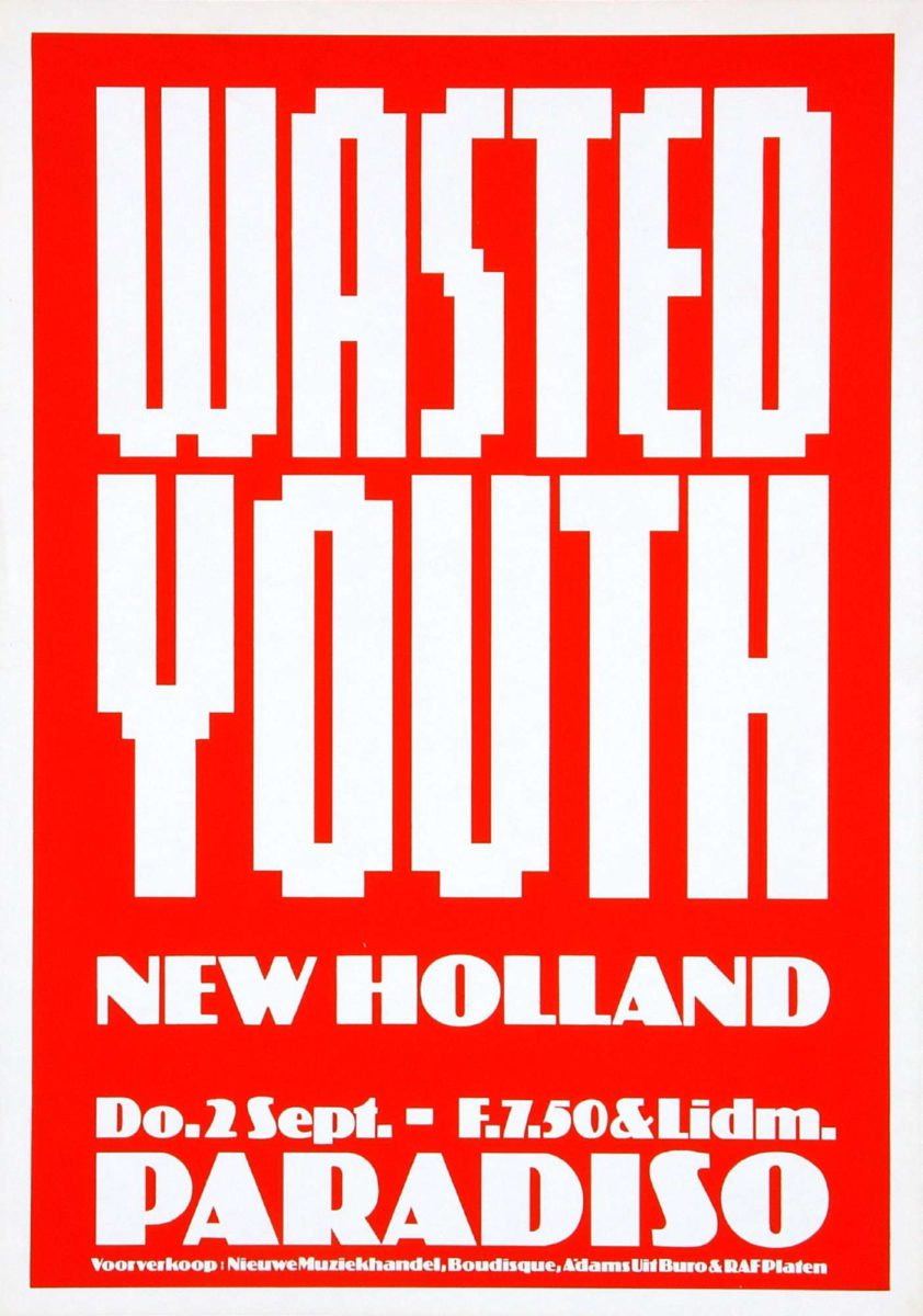 Wasted Youth / New Holland - 2 september 1982