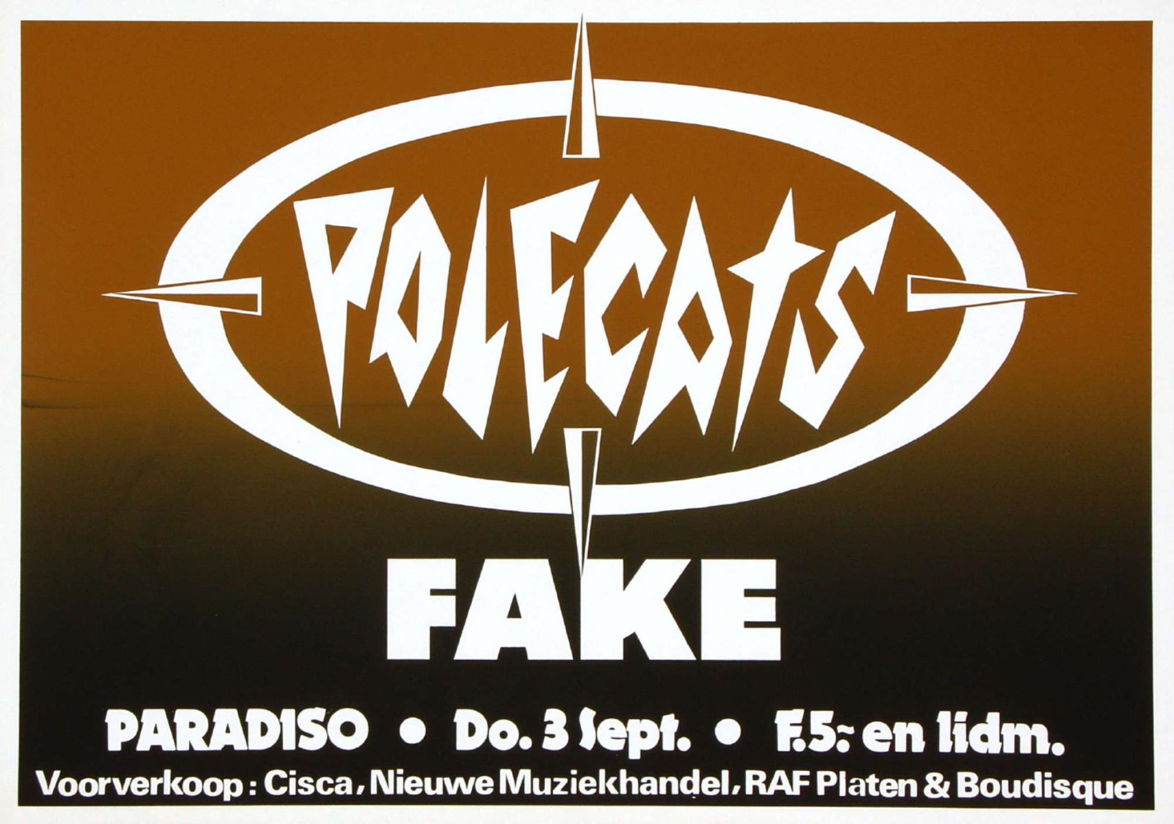 Polecats / Fake - 3 september 1981