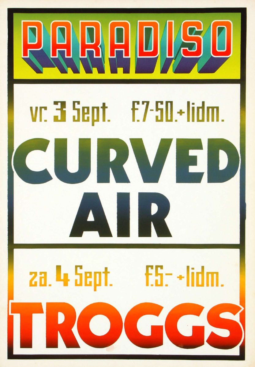 Curved Air / Troggs - 3 & 4 september 1976