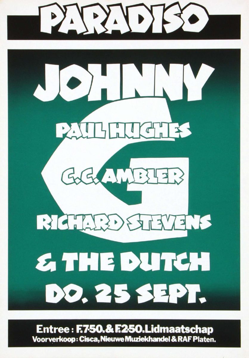 Johnny G / The Dutch - 25 september 1977