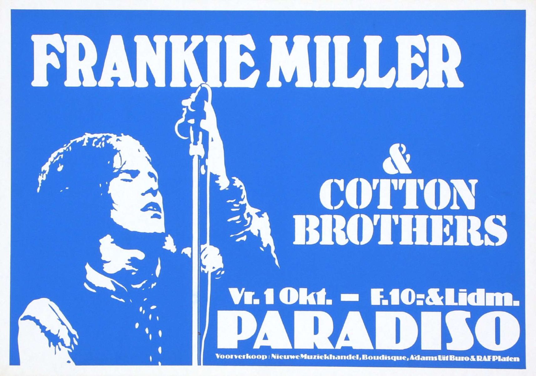 Frankie Miller / Cotton Brothers - 1 oktober 1982