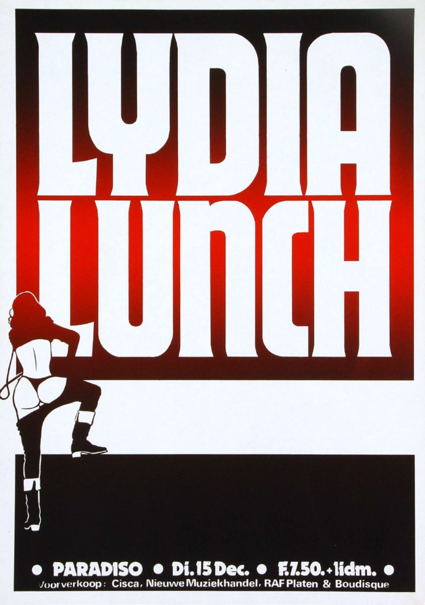 Lydia Lunch - 15 december 1981