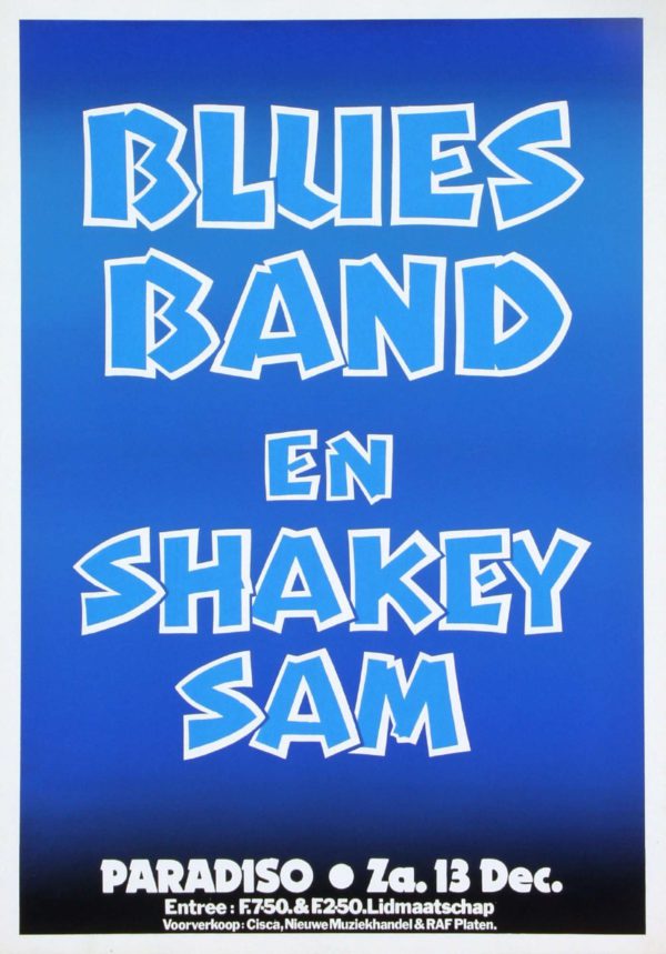 Blues Band / Shakey Sam - 13 december 1980